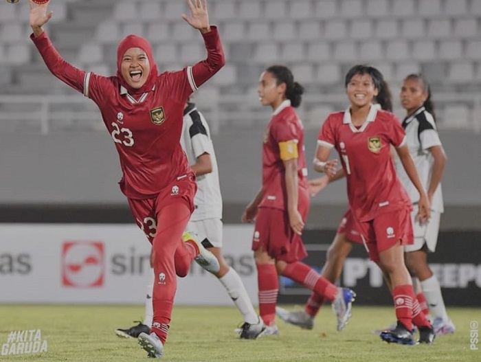 Timnas Indonesia Cukur Timor Leste 7-0 dalam Laga Perdana AFF U-19 Women’s Championship 2023