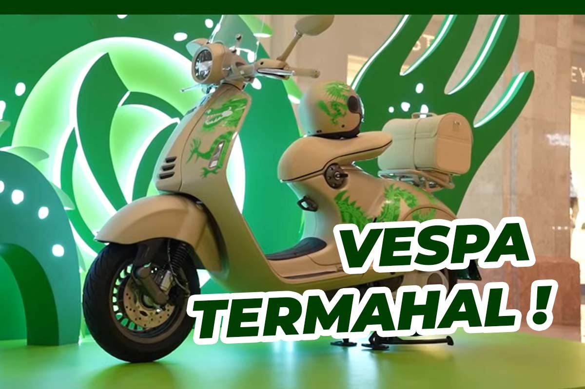 Termahal ! Vespa 946 Dragon Limited Edition Seharga Mobil Hadir di Indonesia 