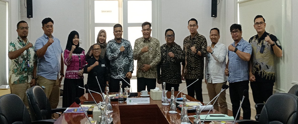 PALTV Gelar Audiensi Bersama Pemkab Muba, Bahas Kerja Sama di Berbagai Bidang