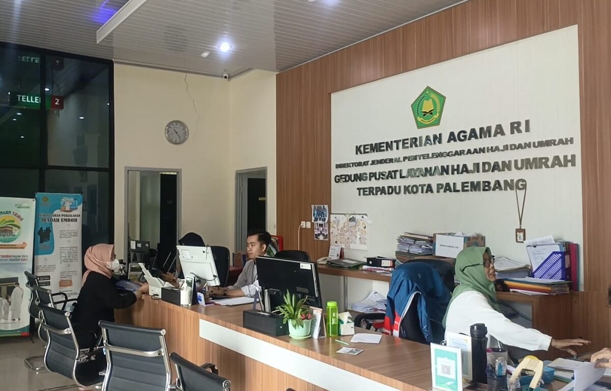 Baru 102 Calon Jemaah Haji Palembang Lakukan Pelunasan Biaya Haji