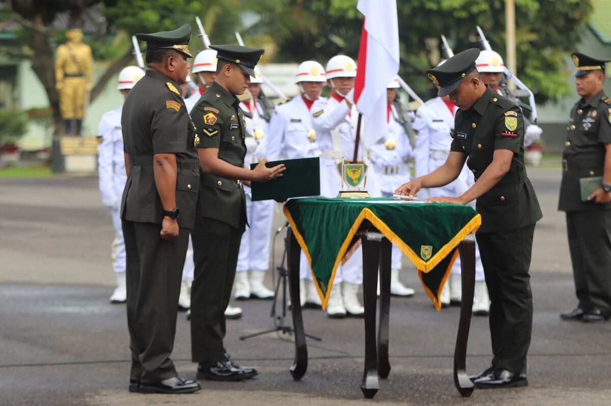 Lantik 116 Prajurit Tamtama, Ini Pesan Kasdam II/Sriwijaya