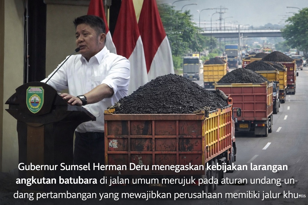 HD Sebut PLTU Bengkulu Kekurangan Batubara Bukan Jadi Persoalan Sumsel