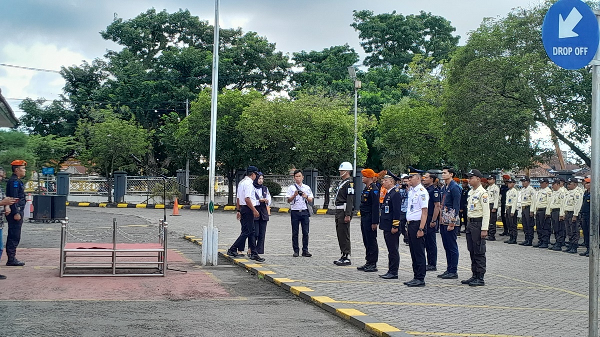 Berikan pelayanan Mudik, KAI Divre III Palembang gelar Apel Pasukan Angkutan Lebaran 2024