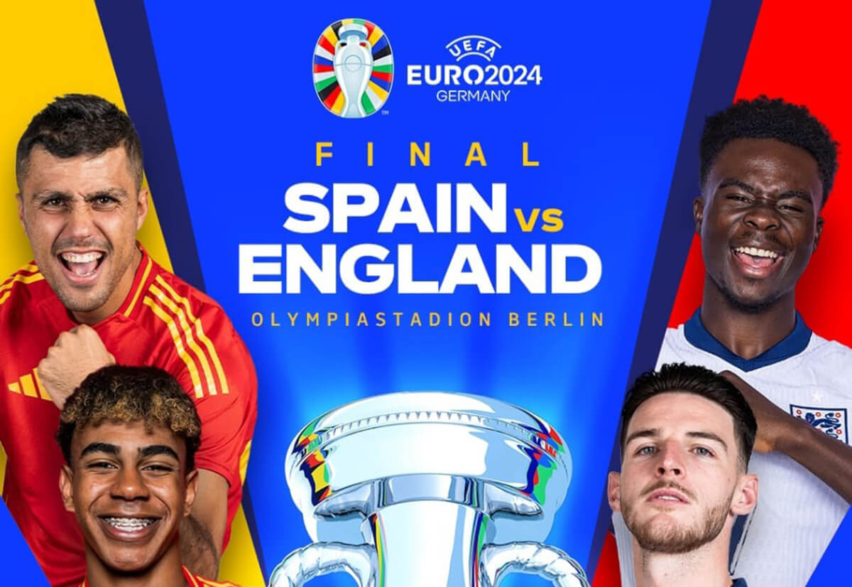 Laga Final Euro 2024 Spanyol vs Inggris, Duel 2 Tim Berbeda Gaya Permainan