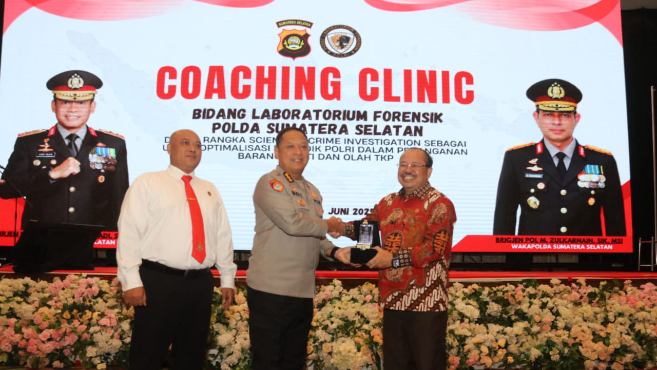 Polda Sumsel Gelar Coaching Clinic Bidang Forensik, Dorong Penguatan Penegakan Hukum Berbasis Ilmiah