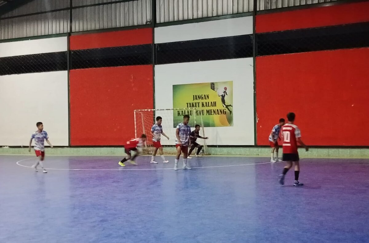 Turnamen Futsal Piala Pangdam II Sriwijaya, SMA Negeri 6 Palembang vs SMA PGRI 2 Jual Beli Serangan