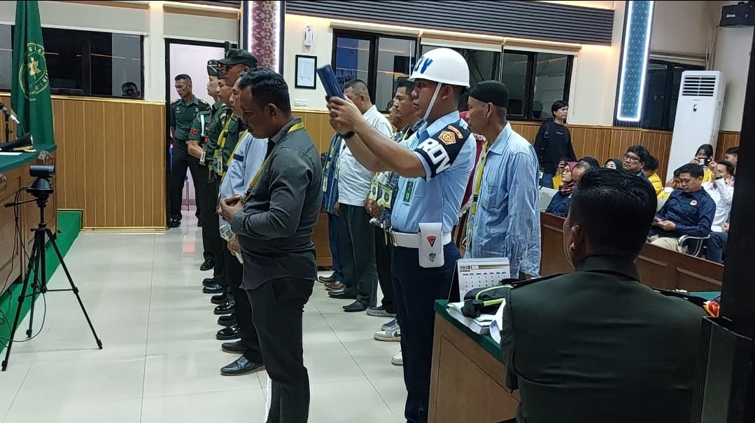 Sidang Lanjutan Kopda Bazarsah, 11 Saksi Dihadirkan
