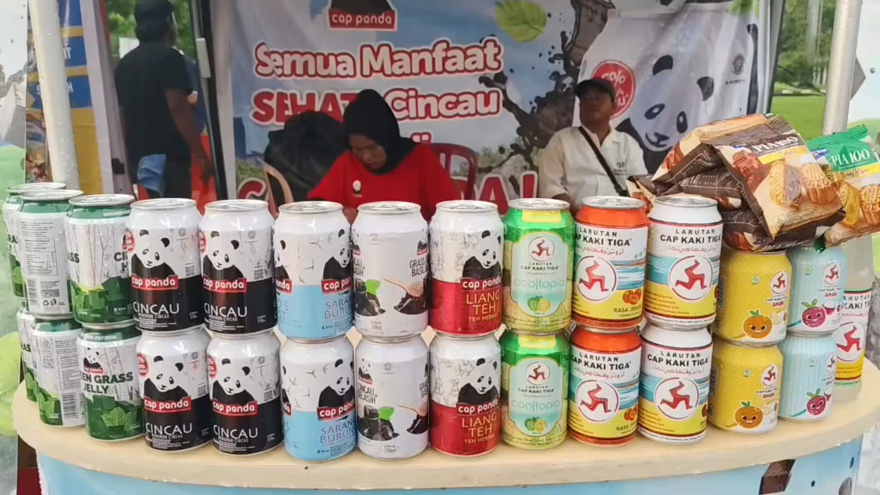 Minuman Sehat Cap Panda dan Sunpride Ramaikan PALTV Night Run