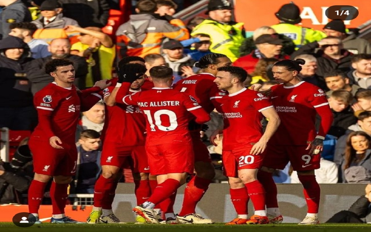 Hasil Liga Inggris Pekan Ke 24 Liverpool Vs Burnley: Kemenangan 3-1 untuk The Reds