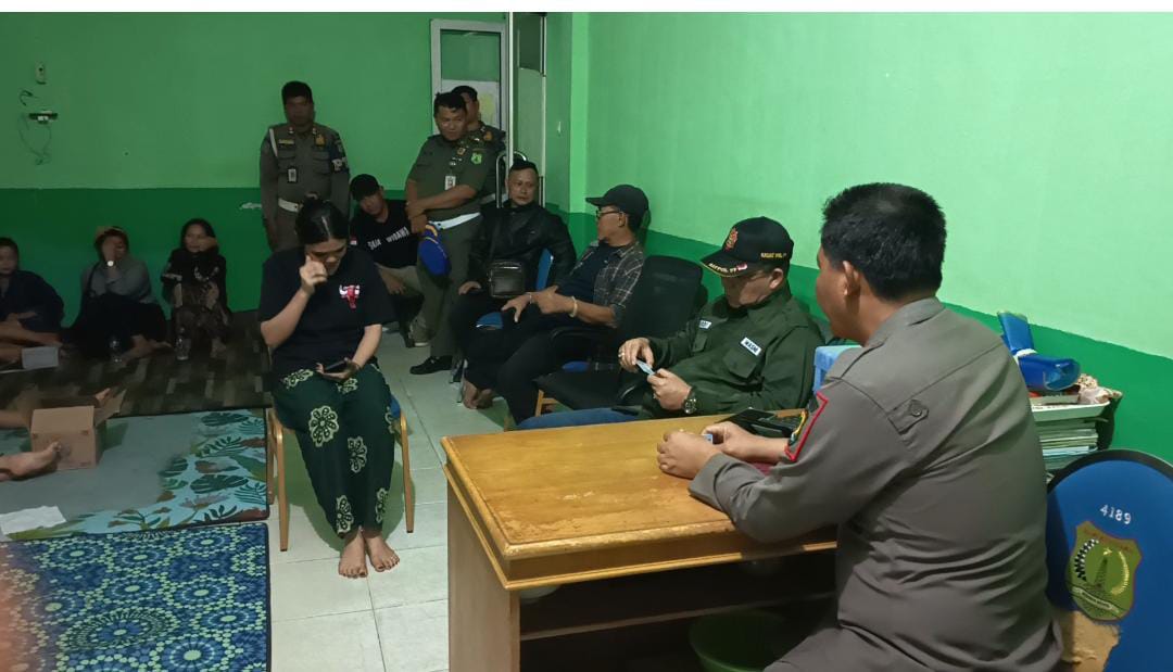 Gempar!! Satpol PP Muba Gerebek Tempat Hiburan di Jalintim, Anak di Bawah Umur Diamankan