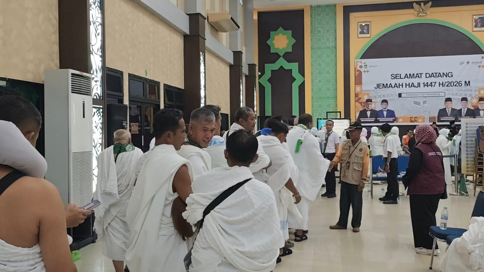 JCH Gelombang 2 Kloter 11 Keberangkatan Mekkah Langsung Kenakan Ihram