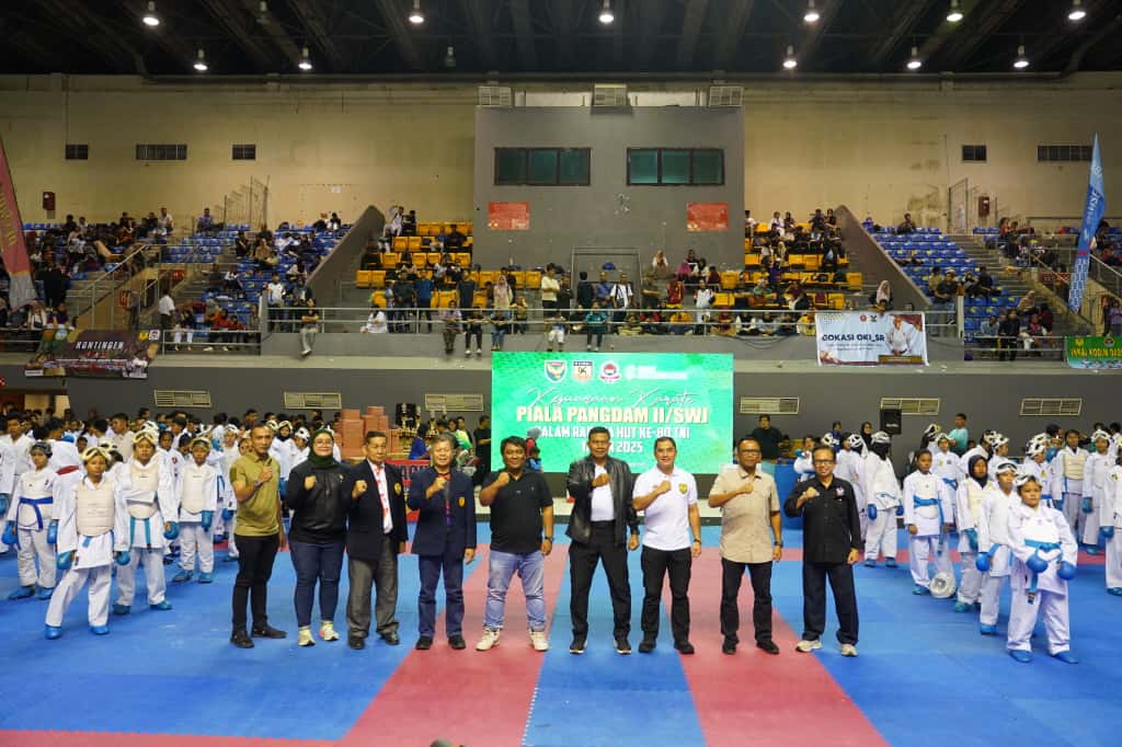 Piala Pangdam II/Sriwijaya 2025 Resmi Ditutup, Diharapkan Lahirkan Atlet Karate Kelas Dunia