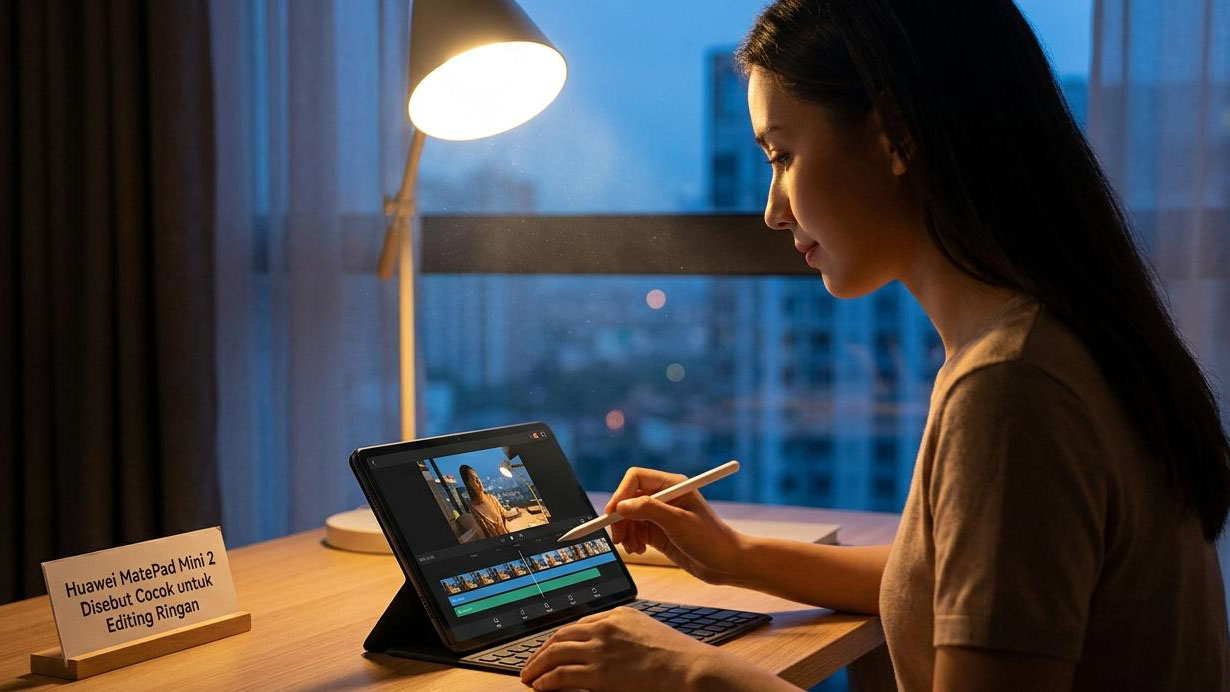 Huawei MatePad Mini 2 Disebut Cocok untuk Editing Ringan, Ini Alasannya!