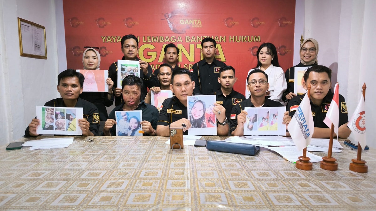 Tangis SY: Disiram Air Keras, Suami Masih Bebas