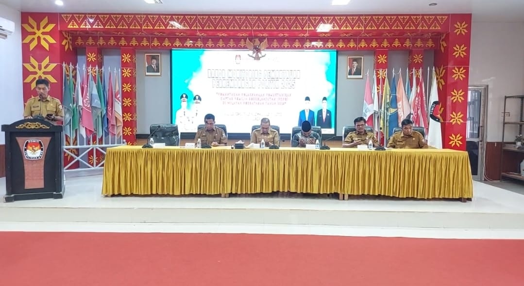 Kesbangpol Kota Palembang Menggelar Rakor Monitoring Pemantauan Perkembangan Politik 2025