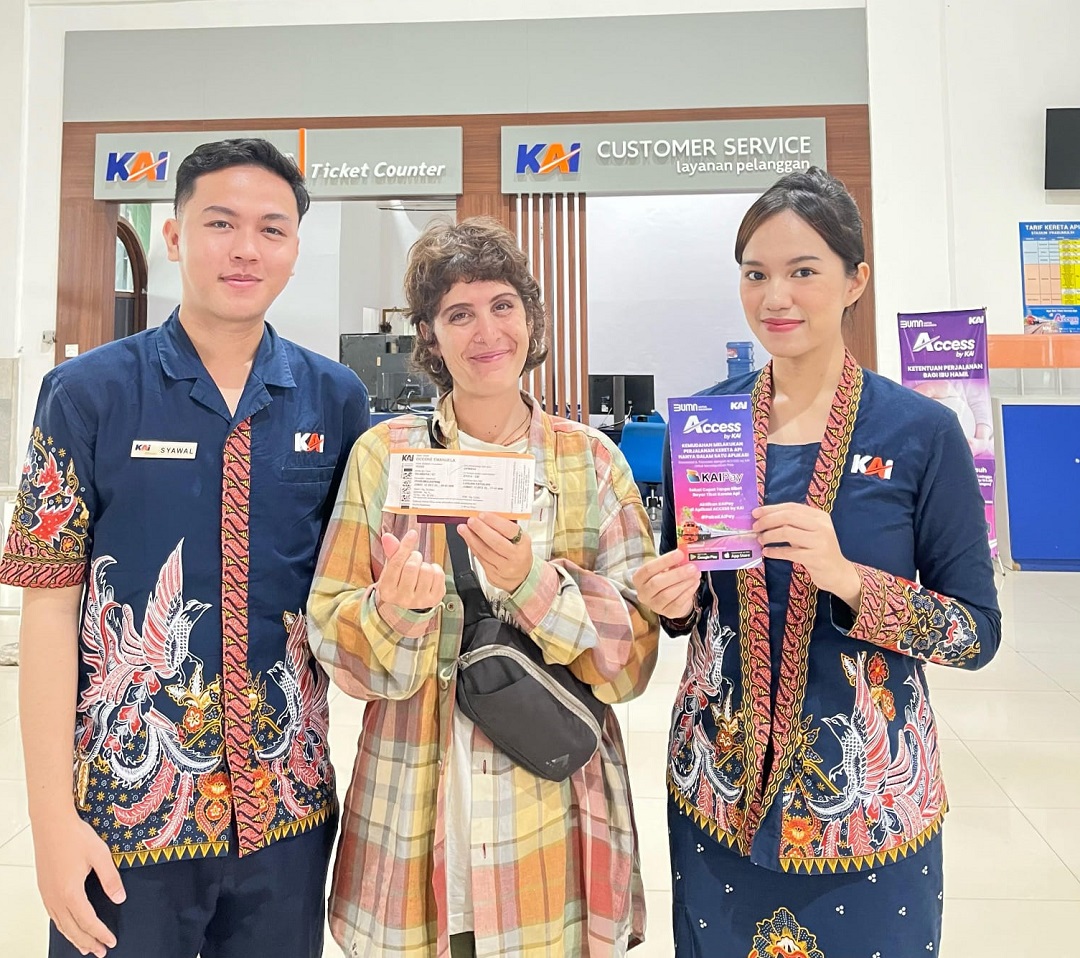 Selama 2025, 1.377 Wisatawan Asing Gunakan Kereta Api di Sumsel