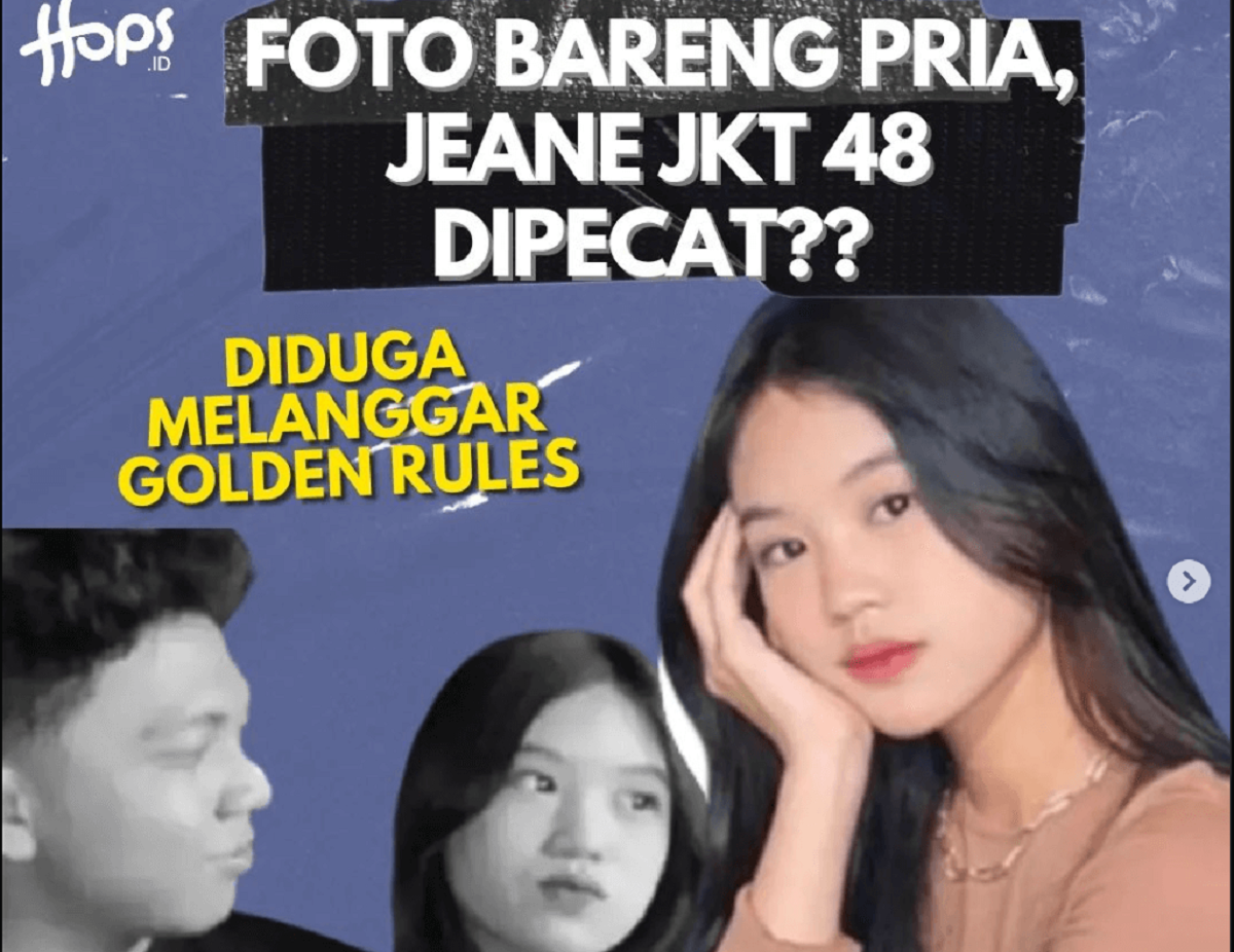 Jeane Victoria, Member Trainee JKT48 Dipecat karena Skandal Percintaan. Simak Biodata dan Profilnya Di Sini!