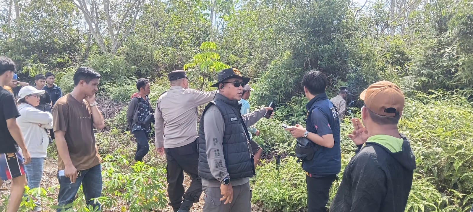 Geger!! Warga Gelumbang Temukan Mayat Lansia di Kebun Karet