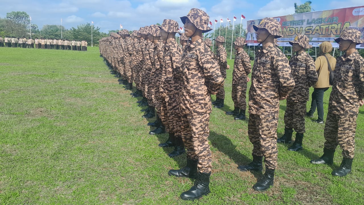100 Pelajar Bermasalah di Sumsel Ikuti Retret Laskar Pandu Satria