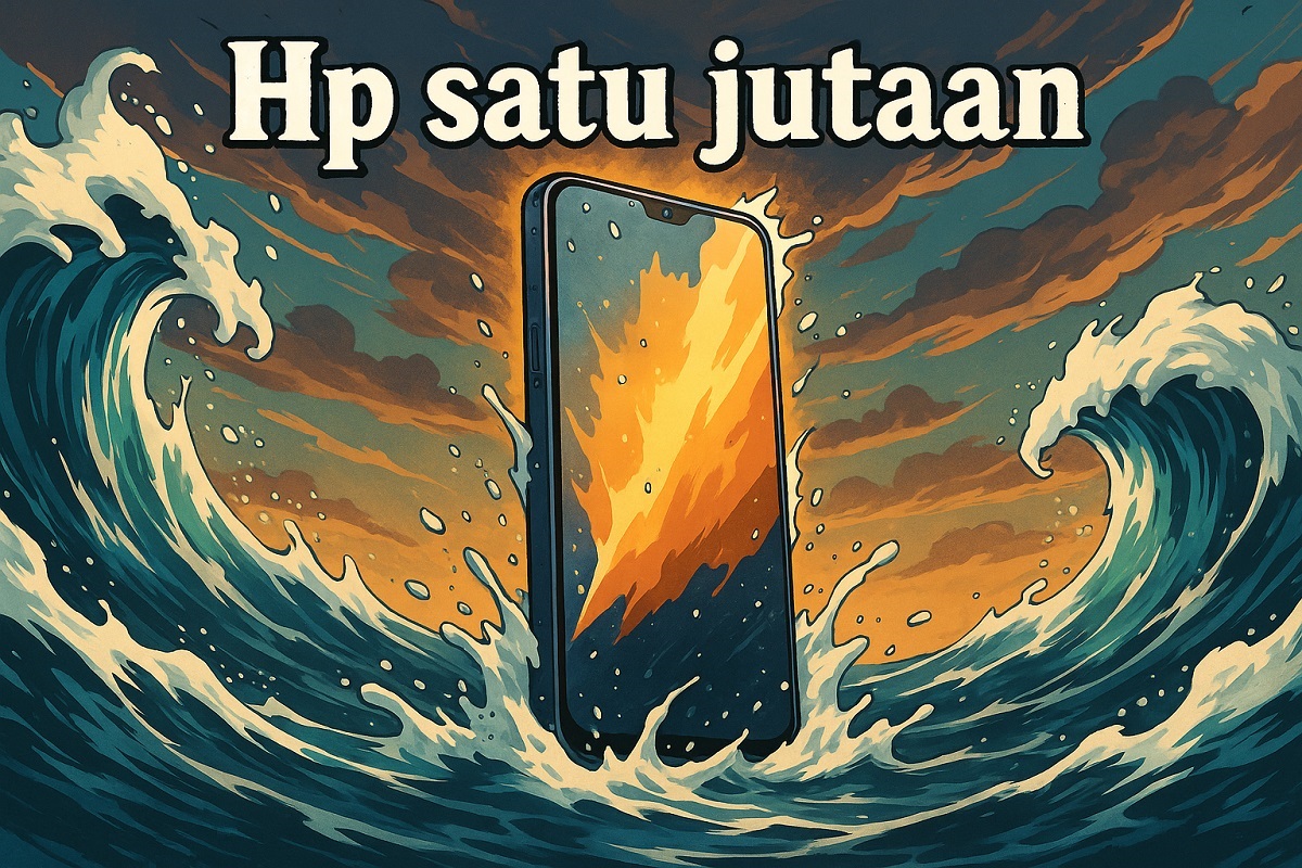 Cari HP Tangguh Harga Murah? Ini Pilihan 1 Jutaan yang Tahan Cipratan Air!