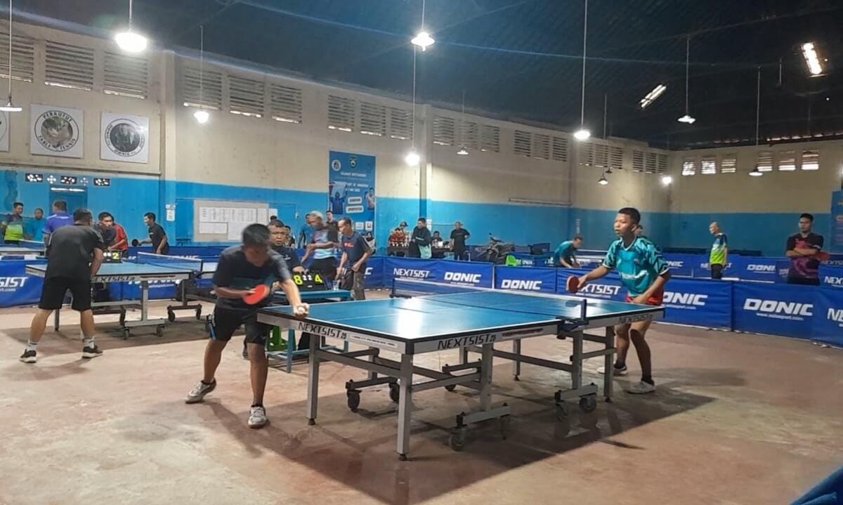 Fawzan Aziz Rabbani Raih Juara 1 Turnamen Tenis Meja oganilir.co Cup se-Sumatera Selatan