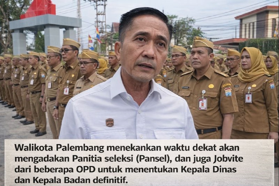 Sejumlah Pejabat Pemkot Palembang Belum Definitif, Pansel Segera Dibentuk