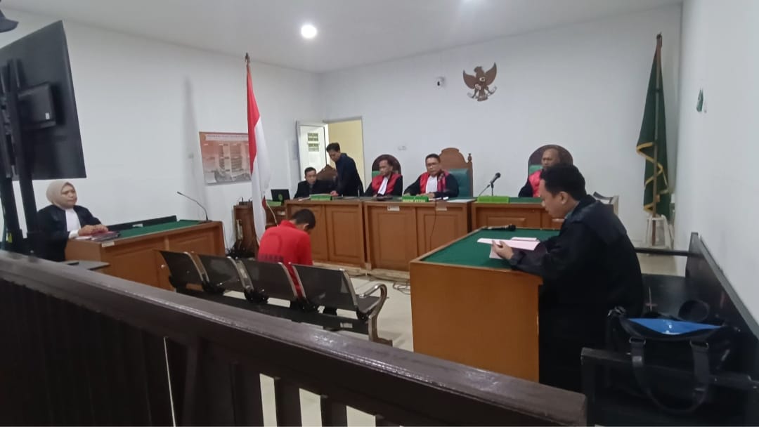 Rabuando Nayoan Pengedar Narkoba di Tuntut JPU 7 Tahun Penjara