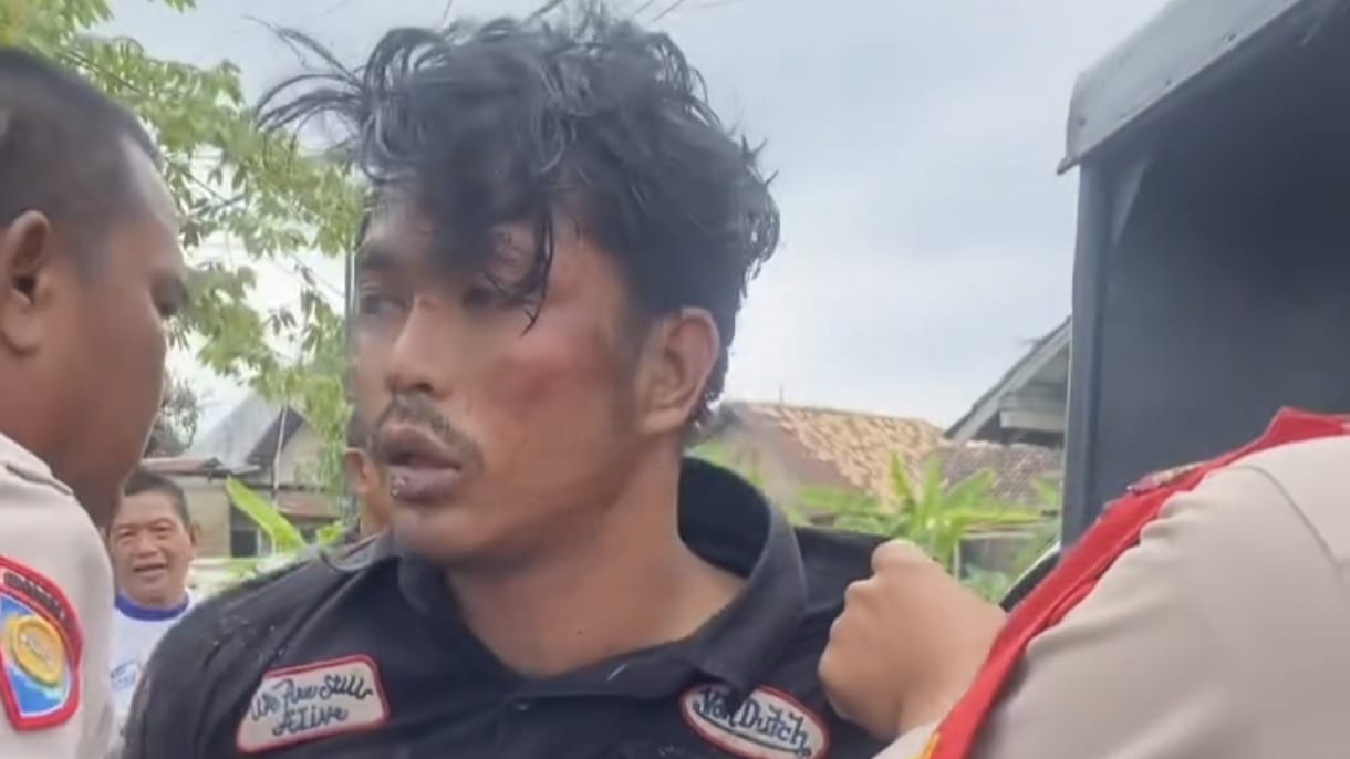 Aksi Curanmor di Palembang Gagal, Satu Pelaku Babak Belur Dihajar Massa