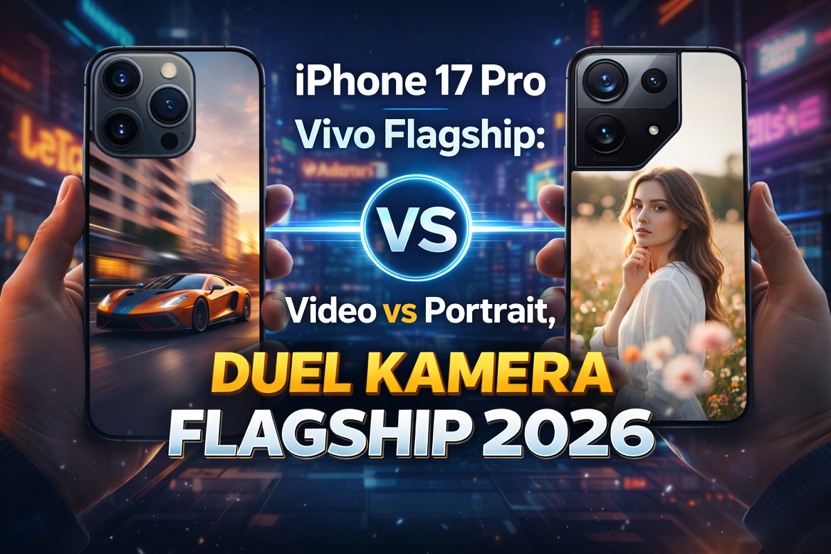 iPhone 17 Pro vs Vivo Flagship: Video vs Portrait, Duel Kamera Flagship 2026