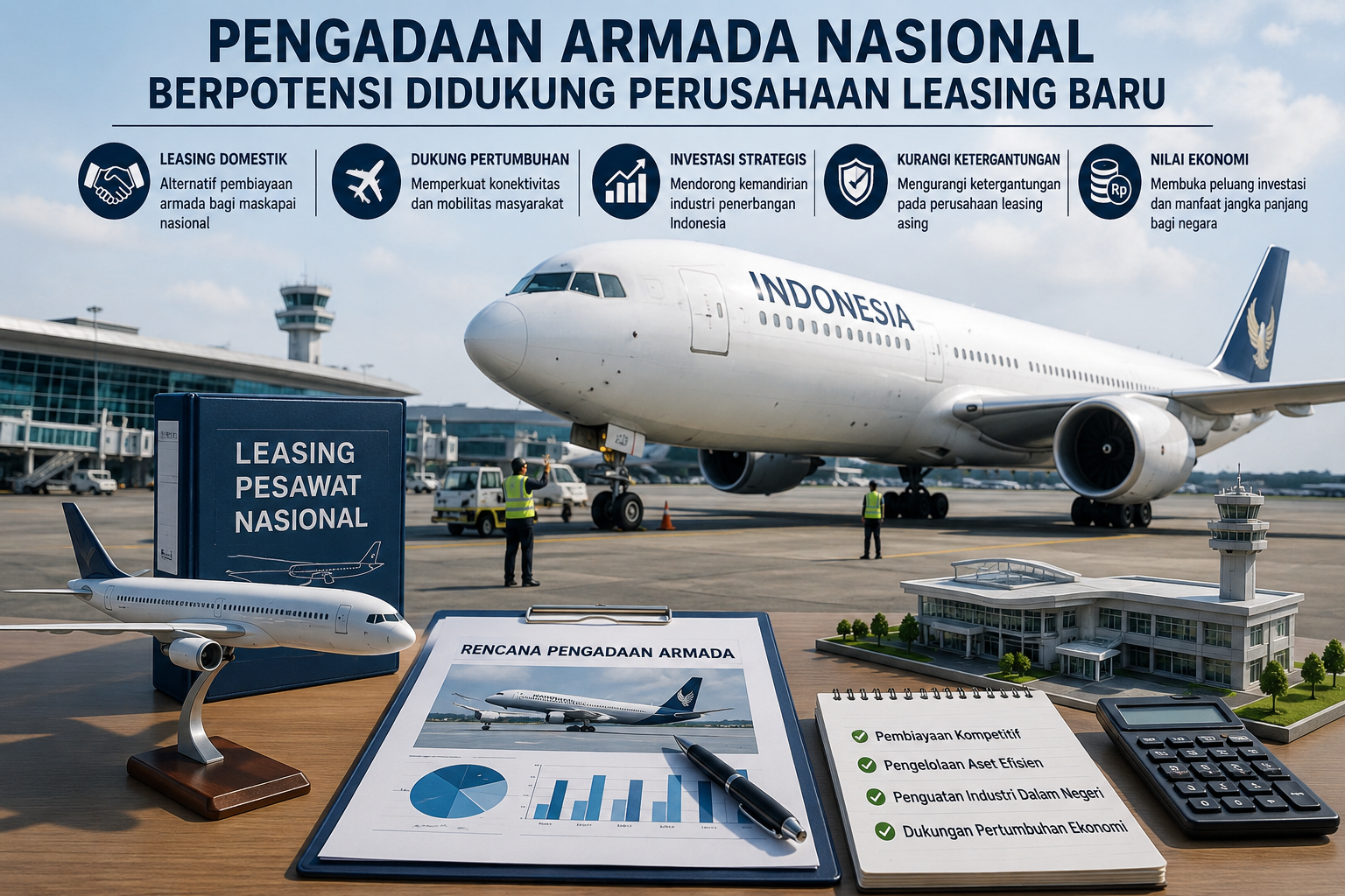 Pengadaan Armada Nasional Berpotensi Didukung Perusahaan Leasing Baru