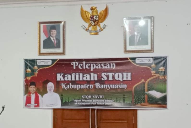 Bupati Askolani Lepas 22 Kafilah Banyuasin Ikuti Lomba STQH Tingkat Provinsi di Pali