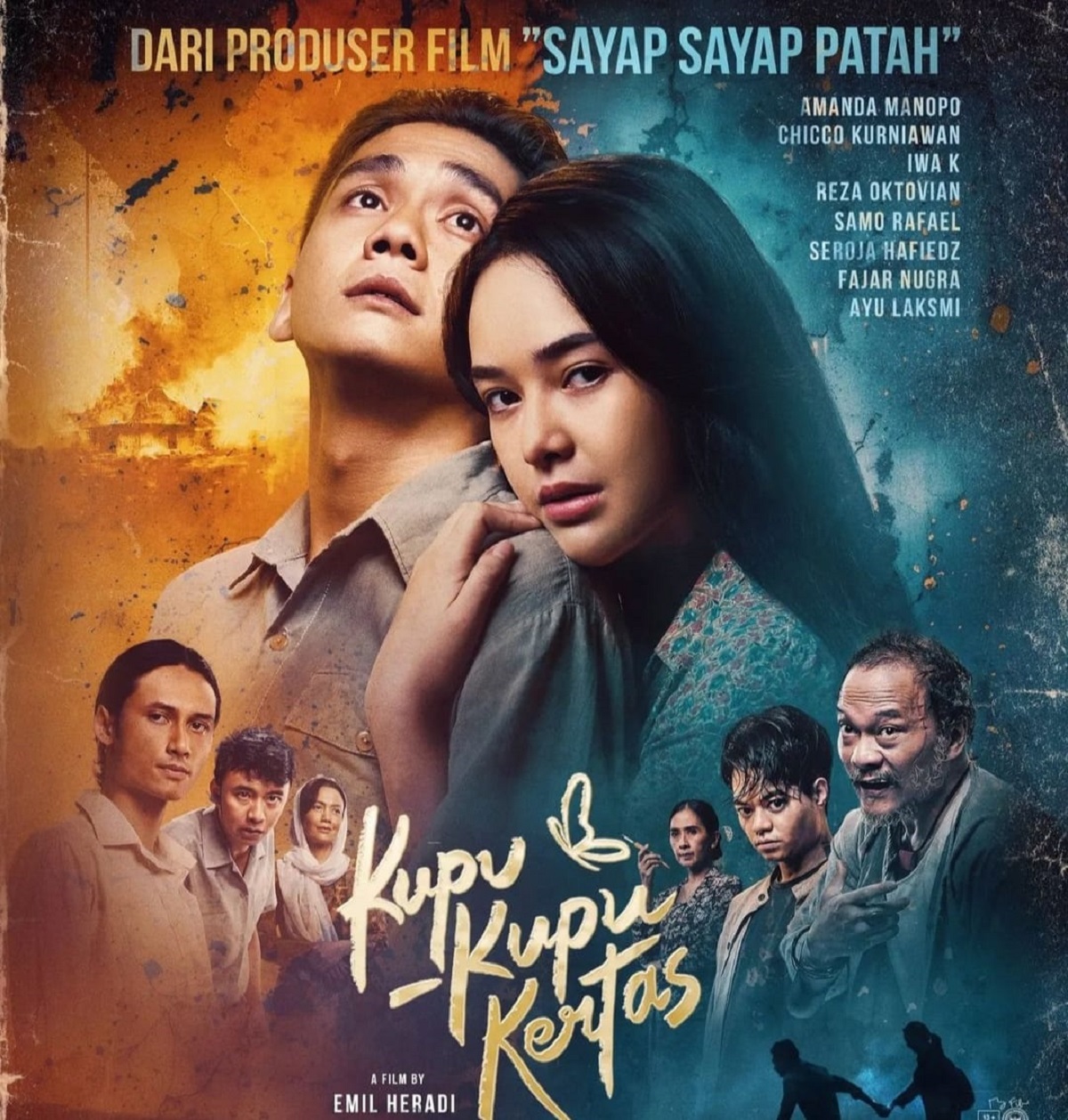 Yuk Nonton, Amanda Manopo Perankan Tokoh Utama di Film 'Kupu-Kupu Kertas'