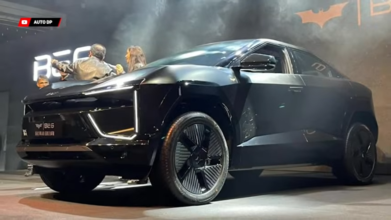 Terinspirasi Tokoh Superhero, Mahindra Luncurkan SUV Listrik BE6 Batman Edition