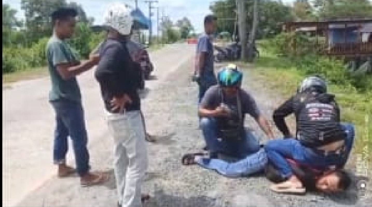Viral, Tim Singo Layo Tangkap Satu Pelaku Komplotan Curanmor di Indralaya