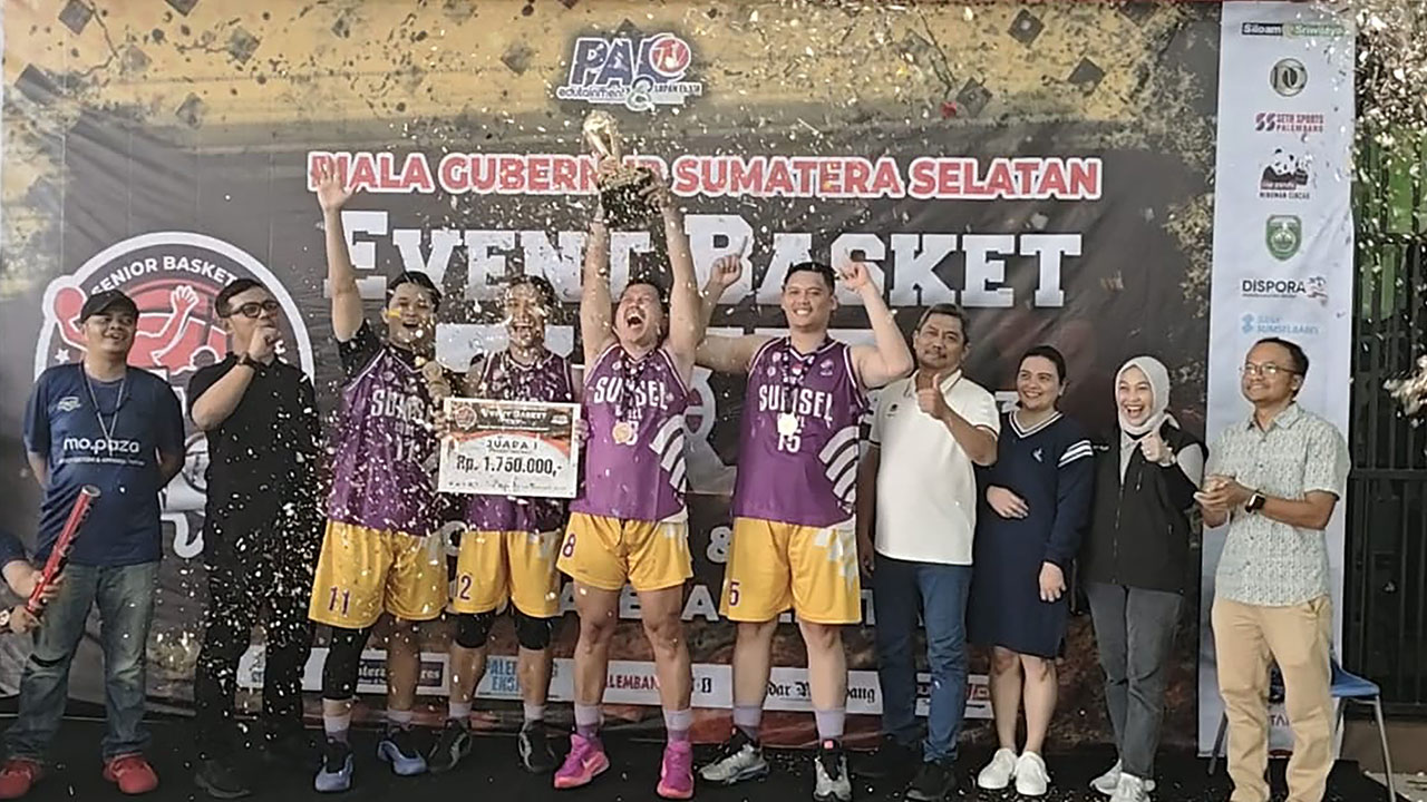 Basket 3X3 Seri 3 PALTV Piala Gubernur Sumsel 2025 Ditutup, Targetkan Event Berikutnya Lebih Meriah