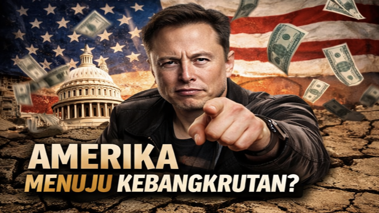 Elon Musk Bunyikan Alarm Keras: Amerika Terancam Bangkrut Tanpa AI & Robot