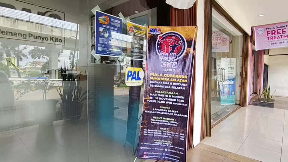 10 Booth UMKM Ramaikan Piala Bergilir Gubernur 3x3 Showtime Basketball PALTV