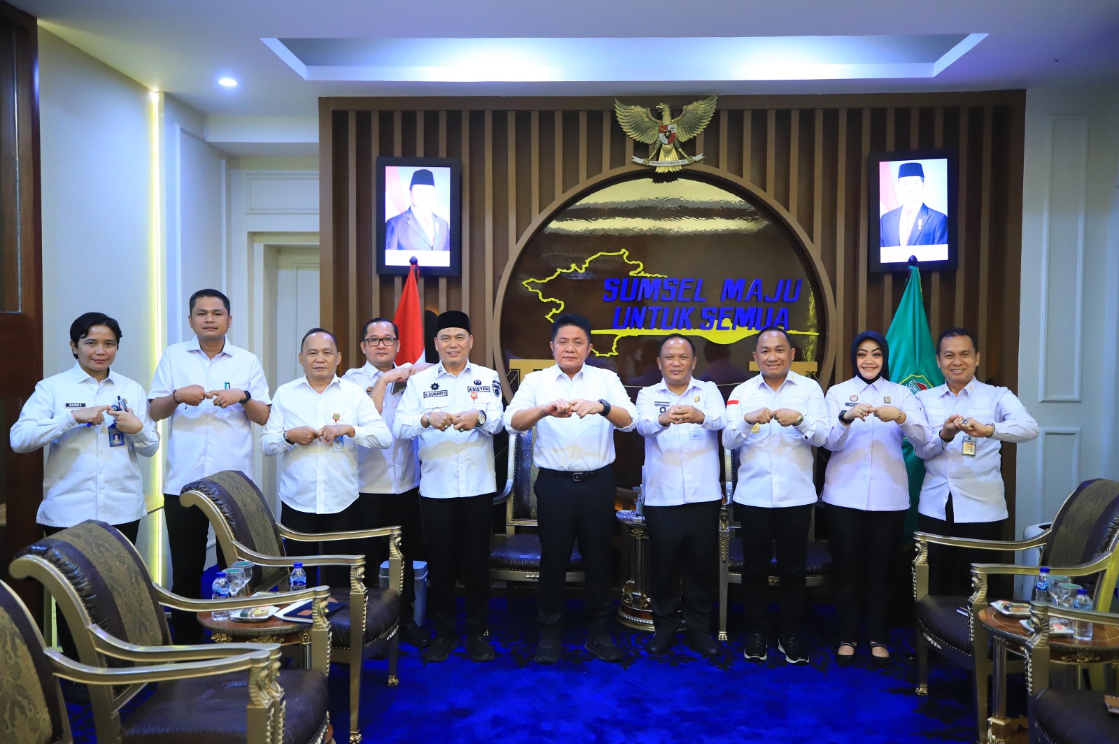 Kakanwil Kemenkum Sumsel Audiensi dengan Gubernur Sumsel, Siap Wujudkan Sumsel Berkeadilan