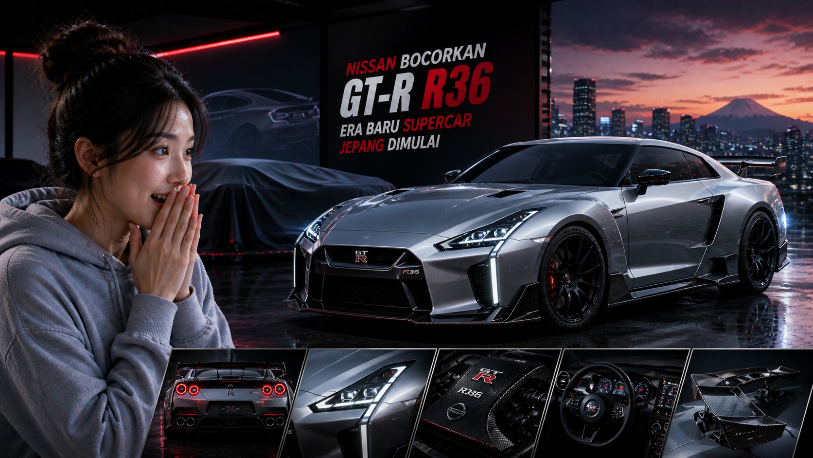 Nissan Bocorkan GT-R R36, Era Baru Supercar Jepang Dimulai