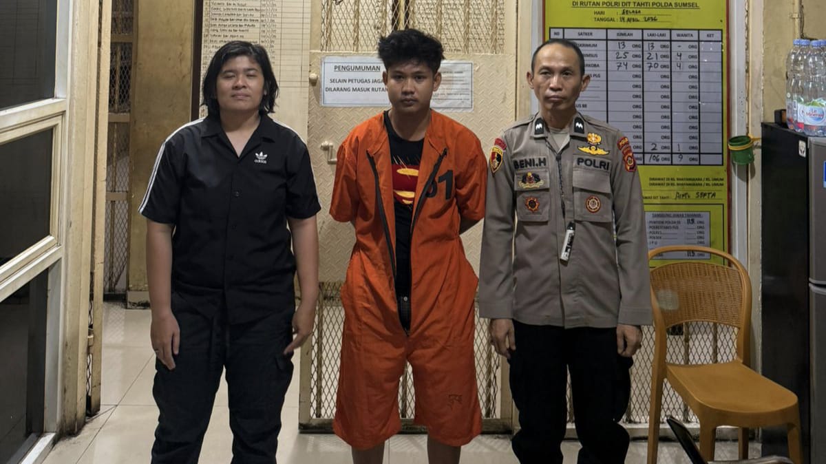 Polda Sumsel Tangkap Pelaku Curas Viral di Palembang
