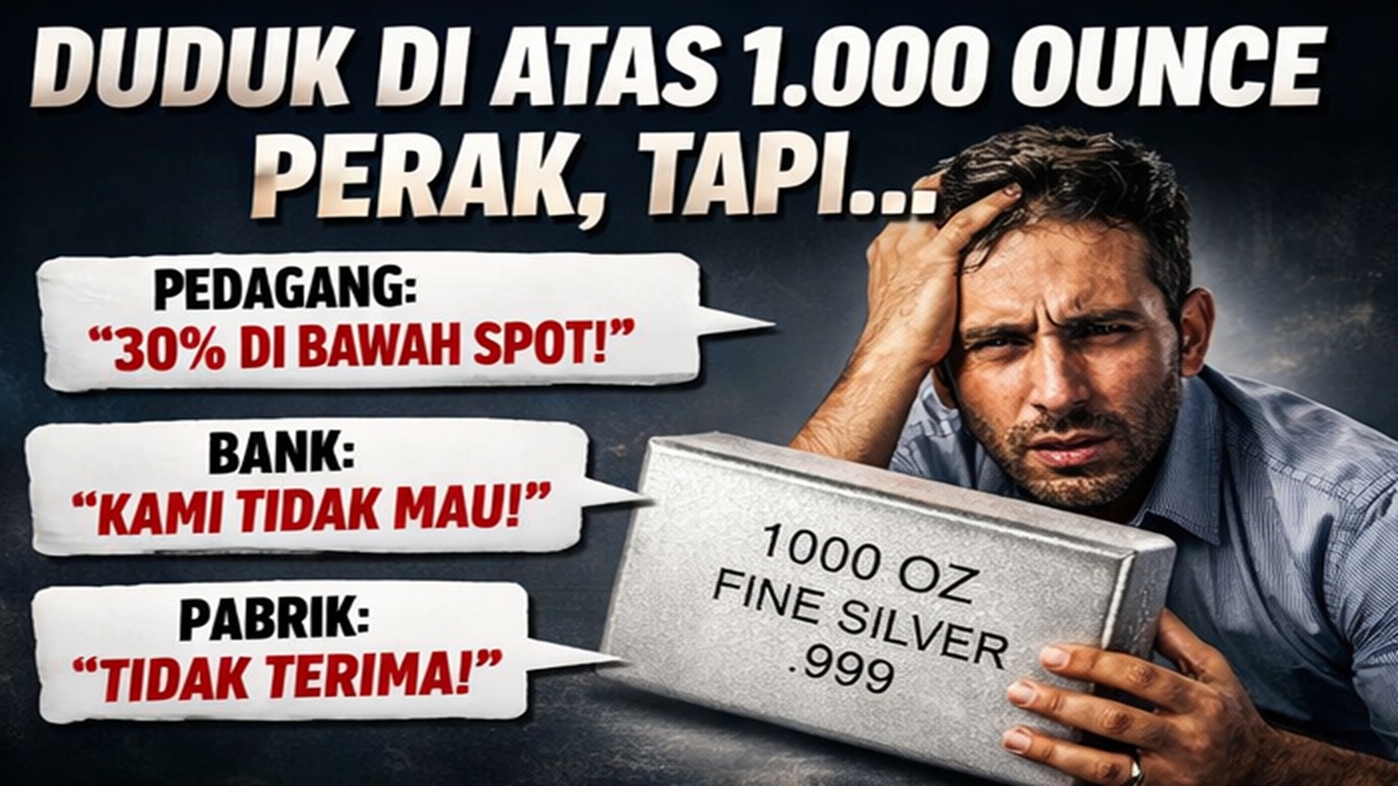 Perak Tembus US$100 per Ounce! Tapi Kenapa Banyak Orang Gagal Menjualnya?