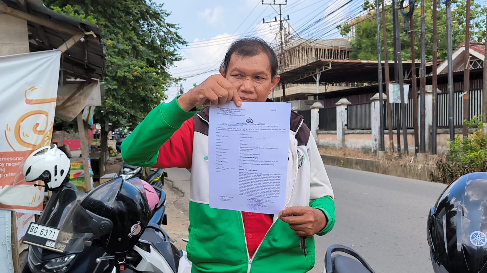 Kehilangan Motor Akibat Begal, Driver Ojol di Palembang Terancam Tak Bisa Cari Nafkah