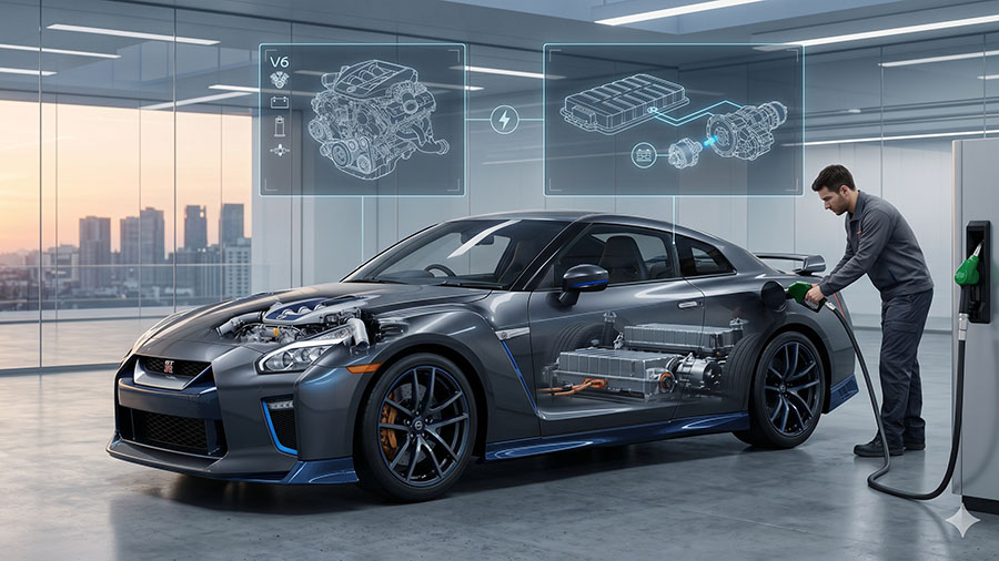Robin R36 Nissan GT-R R36 Menuju Era Listrik, Ini Strategi yang Disiapkan