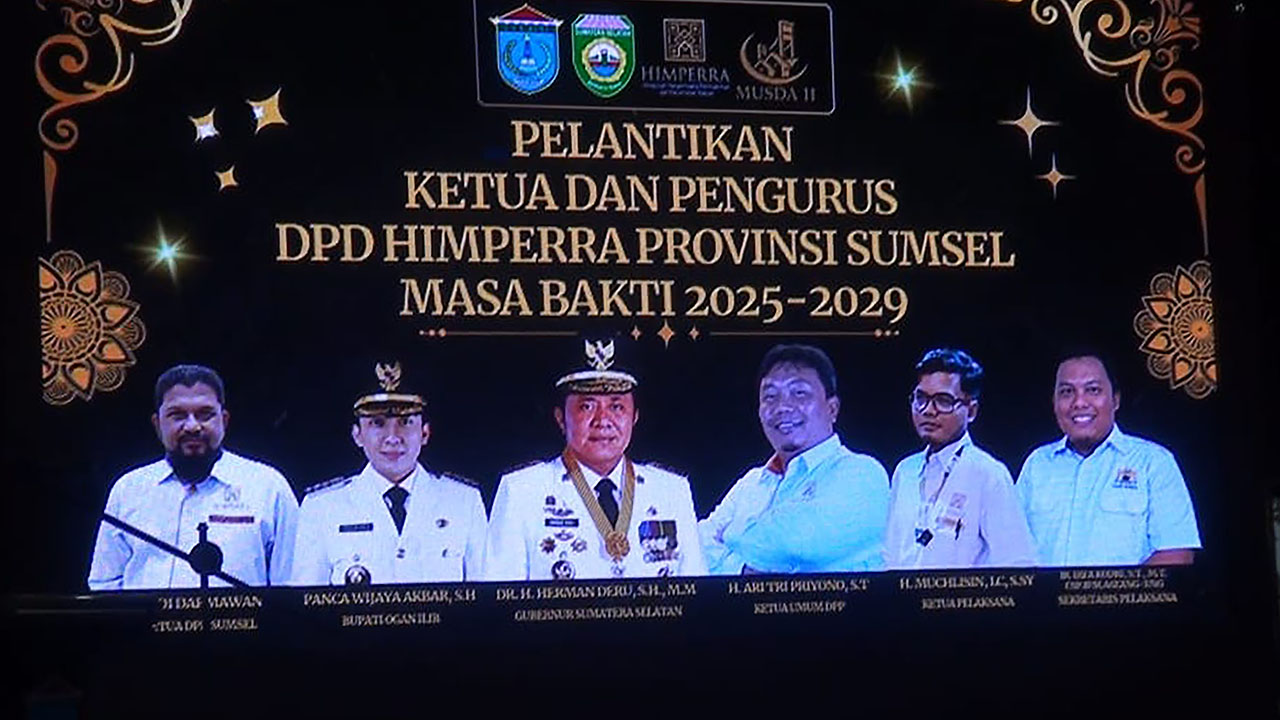 Muhlisin Pimpin DPD HIMPERRA Provinsi Sumatera Selatan, Siap Wujudkan 3 Juta Rumah Subsidi