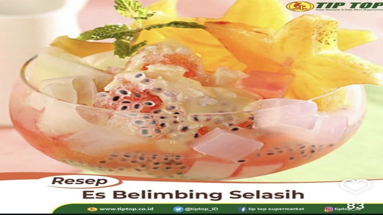 Es Belimbing: Minuman Segar Legendaris yang Manis, Asam, dan Beraroma Rempah