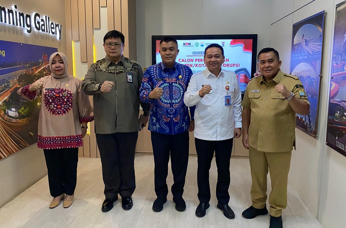 Pemkot Palembang Optimis Jadi Percontohan Kabupaten dan Kota Antikorupsi