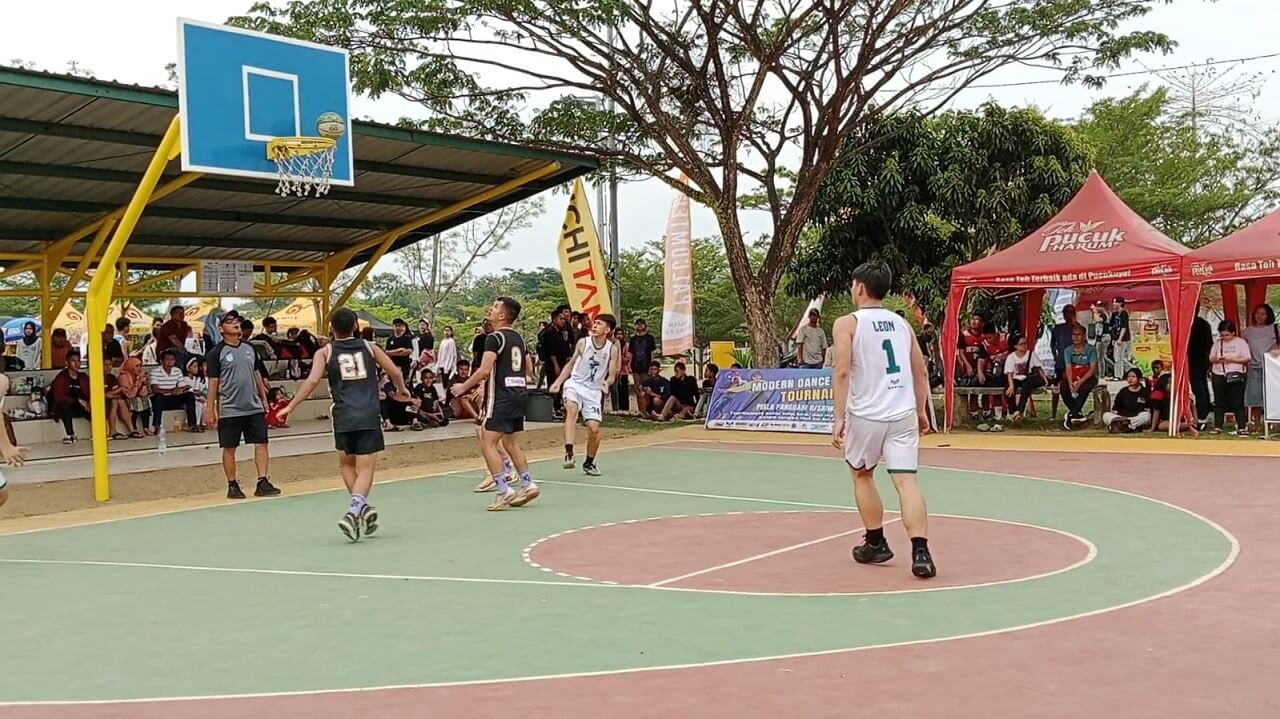 Bermain Kompak, SPH A Melaju ke babak Berikutnya 3x3 Basketball HUT Ke-79 TNI Piala Pangdam II Sriwijaya 