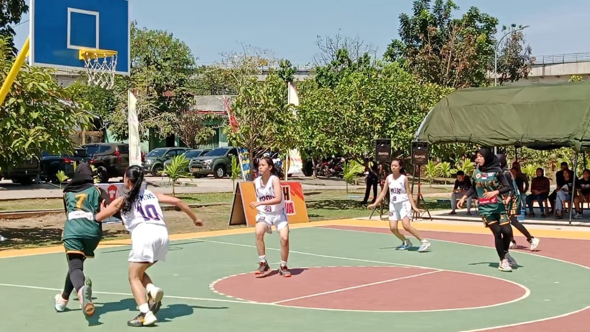  Kickoff Seru, Laga Pembuka 3x3 Basket Piala Pangdam II Sriwijaya!