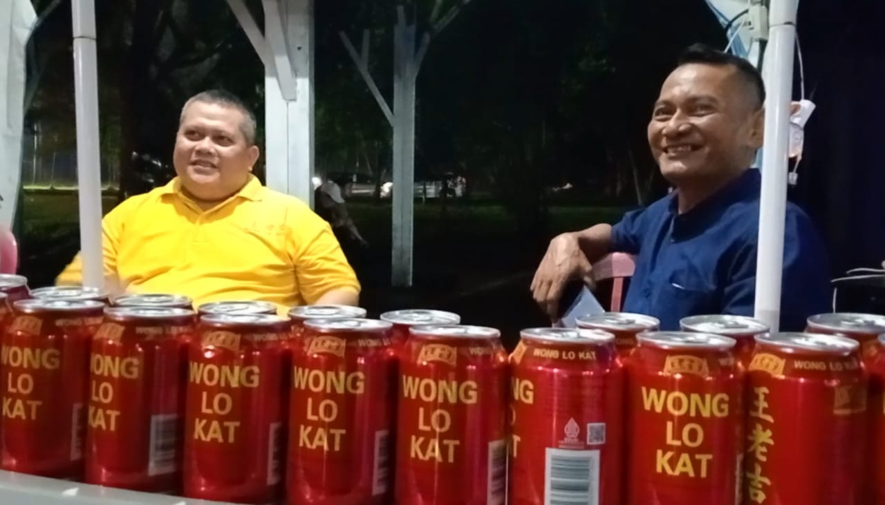 Wong Lo Kat Minuman Kesehatan Dukung Paltv Night Run 2025 