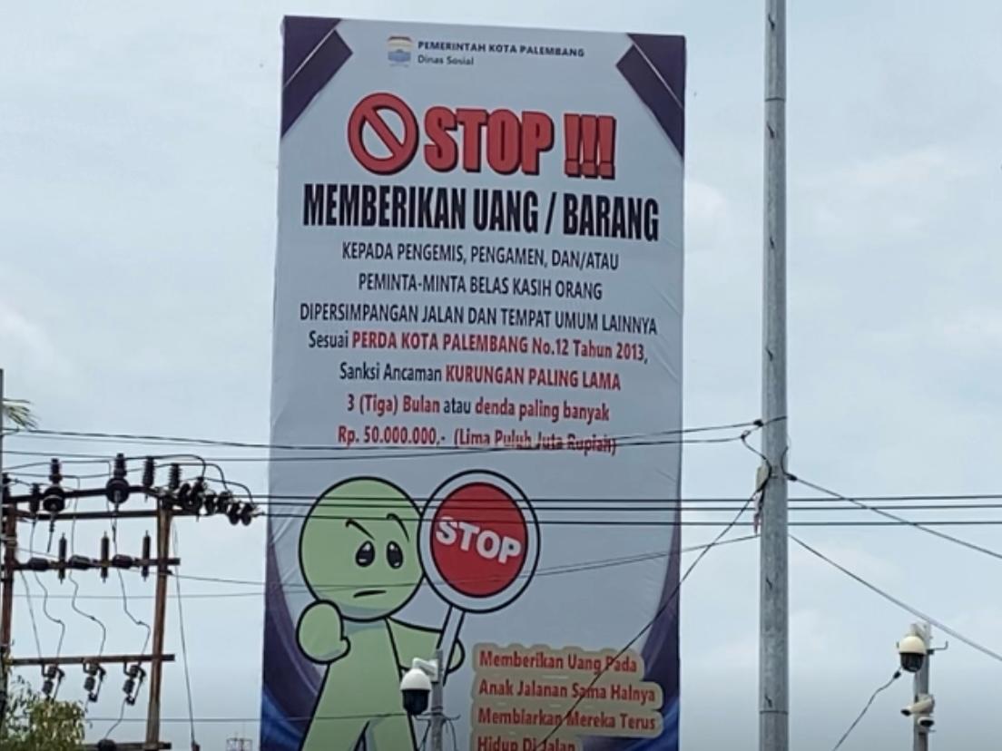 Beri Gepeng dan Anjal 'Sedekah' Bisa Didenda RP 50 Juta 